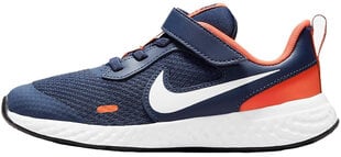 Nike Apavi Revolution 5 Blue Orange BQ5672 410/11.5K цена и информация | Детская спортивная обувь | 220.lv