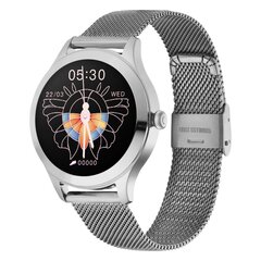 Garett Women Naomi Pro Silver Steel cena un informācija | Viedpulksteņi (smartwatch) | 220.lv