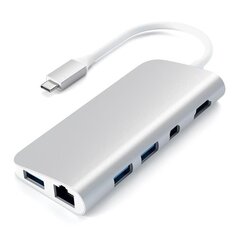 Adapteris USB-C 4K HDMI/Mini DP Gigabit Ethernet, Satechi cena un informācija | Adapteri un USB centrmezgli | 220.lv