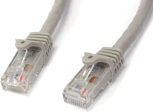 Tīkla kabelis STARTECH 50cm Grey Snagless Cat6 Patch cena un informācija | Kabeļi un vadi | 220.lv