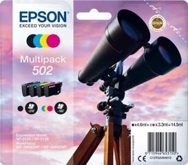 <p>Чернила EPSON Multipack 4-colours 502</p>
 цена и информация | Картриджи для струйных принтеров | 220.lv
