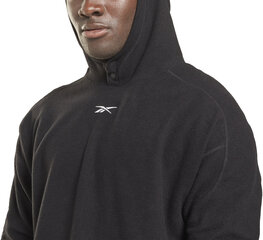 Reebok Džemperi Wor Fleece Oth Hoodie Black GT5753/M cena un informācija | Vīriešu jakas | 220.lv