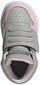 Adidas Apavi Hoops Mid 2.0 I Grey Pink GZ7779/9K cena un informācija | Sporta apavi bērniem | 220.lv