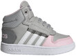 Adidas Apavi Hoops Mid 2.0 I Grey Pink GZ7779/9K цена и информация | Sporta apavi bērniem | 220.lv