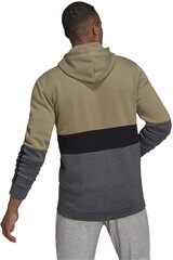 Adidas Džemperi M Cb Fz Hoodie Grey Green H64179/M цена и информация | Мужские толстовки | 220.lv