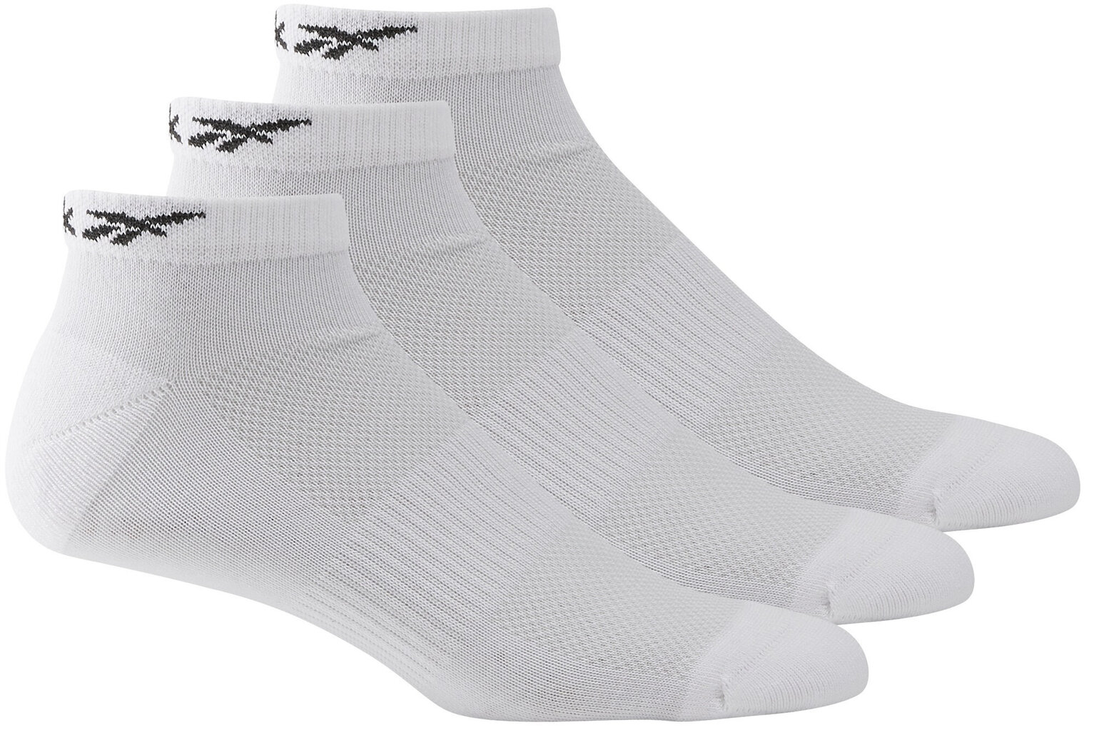 Reebok Zeķes Te Low Cut Sock 3P White GH0409/37-39 cena un informācija | Vīriešu zeķes | 220.lv