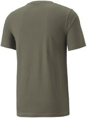 Puma Футболки Ess+ Colorblock Tee Black Khaki 586908 44/L цена и информация | Мужские футболки | 220.lv