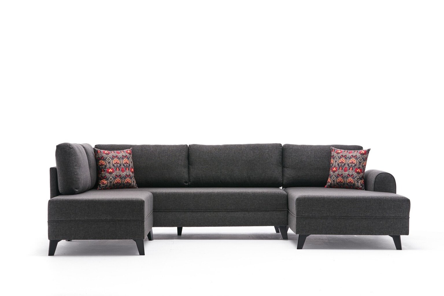 Stūra dīvāns Kalune Design Belen, brūns cena un informācija | Stūra dīvāni | 220.lv