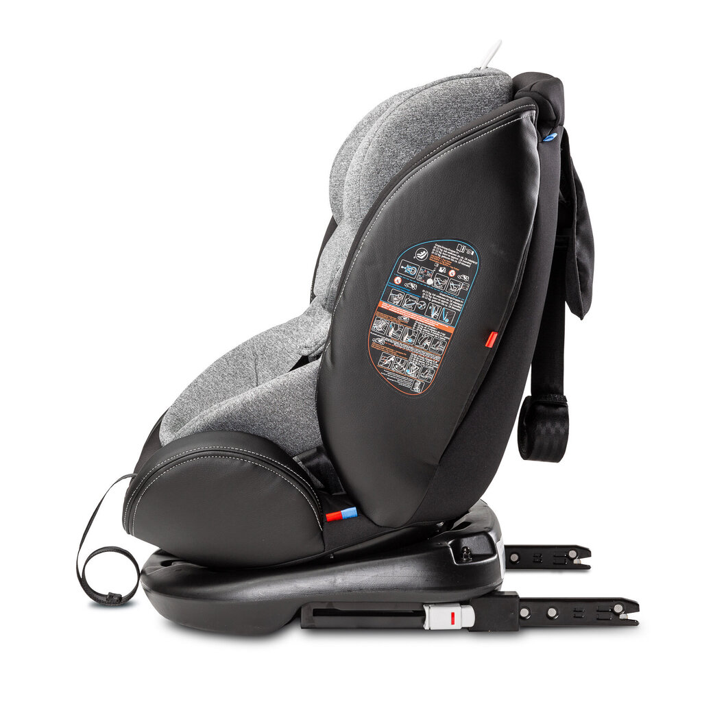 Autokrēsliņš Caretero Mundo, 0-36 kg Isofix 360°, grey cena un informācija | Autokrēsliņi | 220.lv