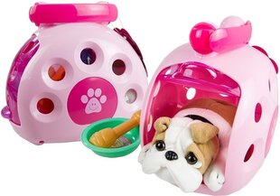 Komplekts rotaļu suņu būris ar piederumiem cena un informācija | Rotaļlietas meitenēm | 220.lv