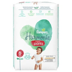 Подгузники-трусики Pampers Harmonie Pants VP S6, 18 шт. цена и информация | Подгузники | 220.lv