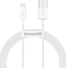 Телефонный кабель Baseus Lightning - USB тип A CALYS-B02, 1,5м цена и информация | Кабели для телефонов | 220.lv