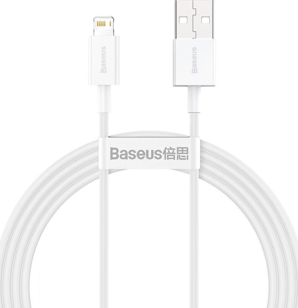 Telefona kabelis Baseus Lightning - USB Type A CALYS-B02, 1.5m cena un informācija | Savienotājkabeļi | 220.lv