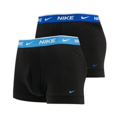 Vīriešu apakšbikses Nike Everyday Cotton Stretch 2Pak boxer shorts M 0000KE1085-F4Q, 2 gab cena un informācija | Vīriešu apakšbikses | 220.lv