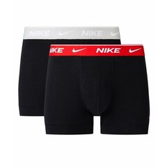 Vīriešu apakšbikses Nike Everyday Cotton Stretch 2Pak boxer shorts M 0000KE1085-M18, 2 gab. cena un informācija | Vīriešu apakšbikses | 220.lv