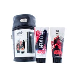 Komplekts bērniem Star Wars, dušas želeja 150 ml + šampūns 150 ml + kosmētikas maciņš cena un informācija | Disney Smaržas, kosmētika | 220.lv