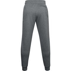 Мужские спортивные штаны Under Armor Rival Fleece 3Logo Jogger Pants M 1357 131 012, серые цена и информация | Мужская спортивная одежда | 220.lv