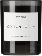 Aromātiskā svece Byredo Cotton Poplin, 240 g cena un informācija | Sveces un svečturi | 220.lv