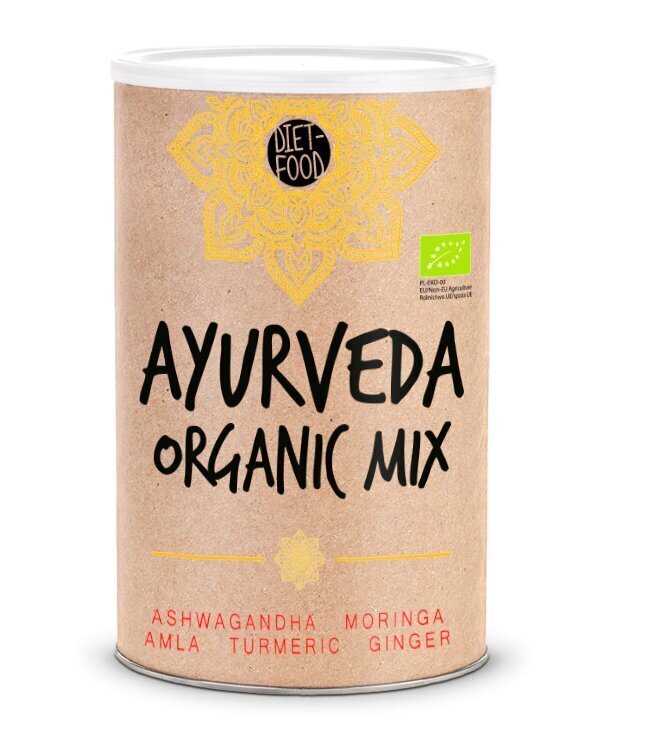 BIO Ajurvēdas pulveris AYURVEDA ORGANIC MIX, Diet-Food cena un informācija | Tējas un ārstniecības augi | 220.lv