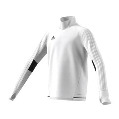 Джемпер для мальчиков Adidas Tiro 17 JR BQ2757, белый цена и информация | Свитеры, жилетки, пиджаки для мальчиков | 220.lv