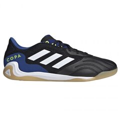 Футбольные бутсы мужские Adidas Copa Sense 3 IN Sala M FW6521, черные цена и информация | Футбольные ботинки | 220.lv