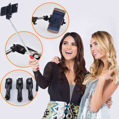 "Selfie stick" ar tālvadības pulti cena un informācija | Selfie Sticks | 220.lv