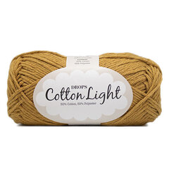 Пряжа Drops Cotton Light 36, 50 g, 105 м цена и информация | Принадлежности для вязания | 220.lv