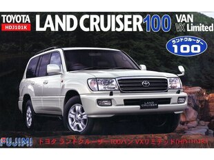 Сборная модель для склеивания Fujimi - Toyota Land Cruiser 100 Van VX Limited (HDJ101K), 1/24, 03804 цена и информация | Конструкторы и кубики | 220.lv