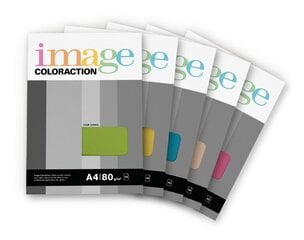 Krāsainais papīrs IMAGE COLORACTION, 80 g/m2, A4, 50 lapas, ceriņkrāsas (Lilac) цена и информация | Тетради и бумажные товары | 220.lv