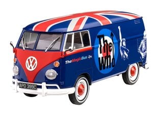 Сборная пластиковая модель Revell - VW T1 Bus The Who подарочный набор, 1/24, 05672 цена и информация | Конструкторы и кубики | 220.lv