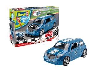 Сборная модель для склеивания Revell - JUNIOR KIT Pull Back Rallye Car, blue, 1/20, 00834 цена и информация | Конструкторы и кубики | 220.lv