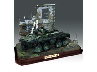 Сборная пластиковая модель Revell - SpPz2 Luchs & 3D Puzzle Diorama, 1/35, 03321 цена и информация | Конструкторы и кубики | 220.lv