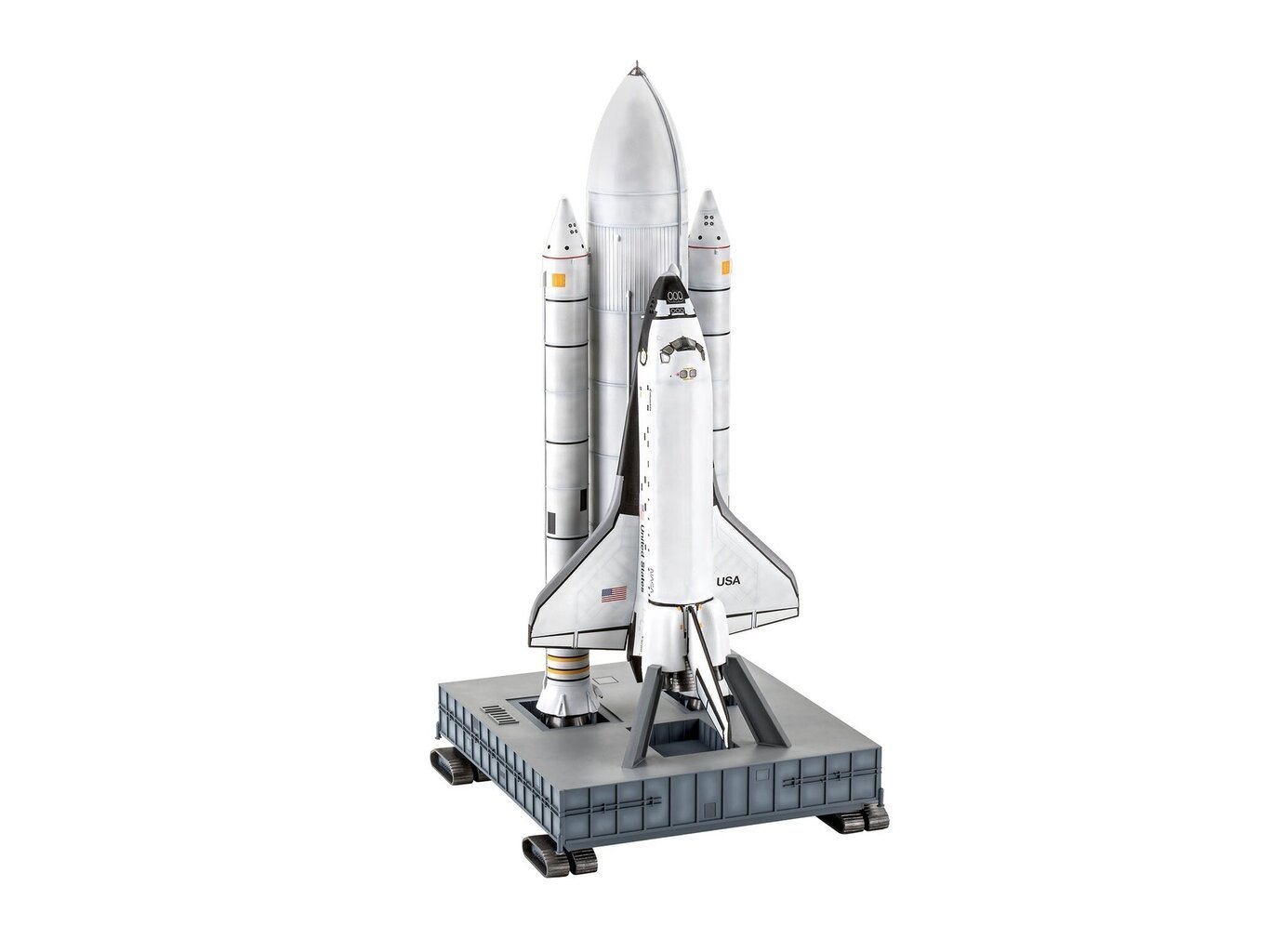 Revell - Space Shuttle & Booster Rockets Model Set, 1/144, 05674 cena un informācija | Konstruktori | 220.lv