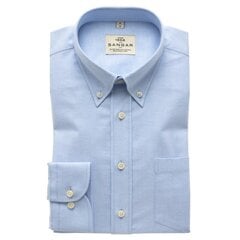 Мужская рубашка 19S013, синяя (Regular), S310314460 цена и информация | Мужские рубашки | 220.lv