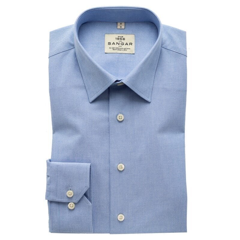 Vīriešu krekls 19S016, gaiši zils (Regular), S310314660 цена и информация | Vīriešu krekli | 220.lv