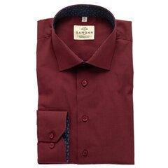 Vīriešu krekls 19K034, sarkans (Regular), S310316540 cena un informācija | Vīriešu krekli | 220.lv