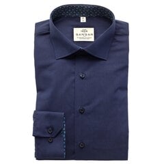Мужская рубашка 19K034, темно-синяя Regular, S310316561 цена и информация | Мужские рубашки | 220.lv