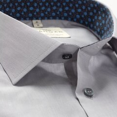 Мужская рубашка 19K034, серая (Regular), S310316580 цена и информация | Мужские рубашки | 220.lv
