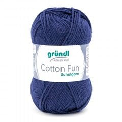 Dzija GRÜNDL Cotton Fun 11, 50 g, 115 m. cena un informācija | Adīšana | 220.lv