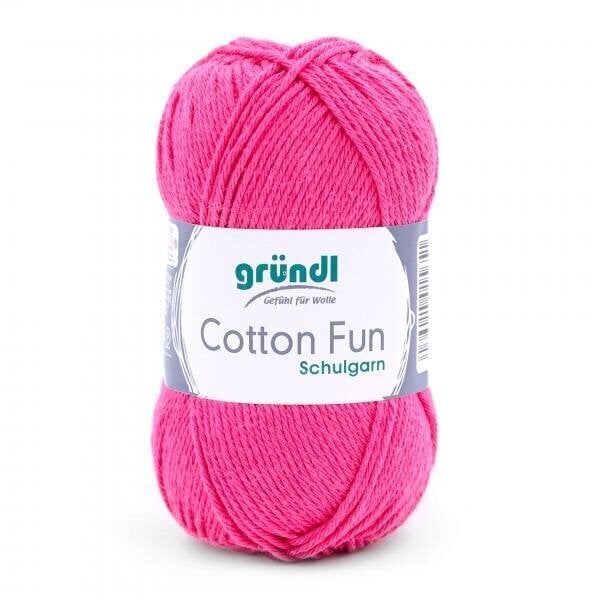 Dzija GRÜNDL Cotton Fun 20, 50 g, 115 m. cena un informācija | Adīšana | 220.lv