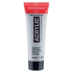 Akrila krāsa Amsterdam 820, 20ml, Pearl Blue. cena un informācija | Modelēšanas un zīmēšanas piederumi | 220.lv