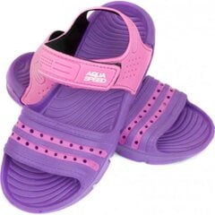 Босоножки для девочек Aqua-speed, фиолетовые цена и информация | Детские сандали | 220.lv