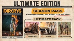 PS4 Far Cry 6 Ultimate Edition incl. Season Pass and Ultimate Pack cena un informācija | Datorspēles | 220.lv