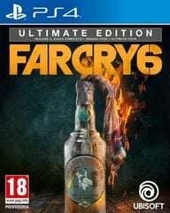 PS4 Far Cry 6 Ultimate Edition incl. Season Pass and Ultimate Pack цена и информация | Компьютерные игры | 220.lv
