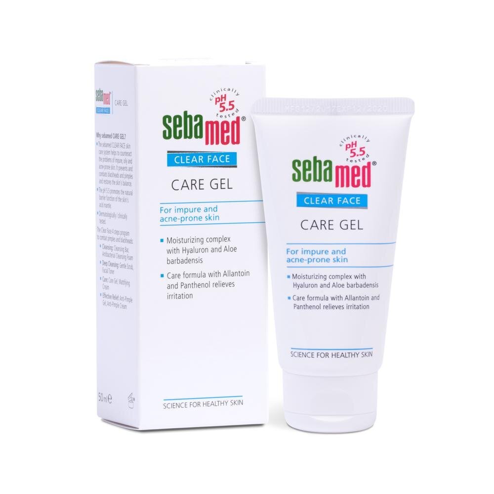 Sebamed Clear Face sejas želeja 50 ml cena un informācija | Sejas krēmi | 220.lv