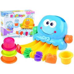 Vannas rotaļlieta "Astoņkājis ar slaidu" cena un informācija | Rotaļlietas zīdaiņiem | 220.lv
