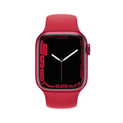 Viedais pulkstenis Apple Watch Series 7 (GPS, 45mm) - (PRODUCT)RED Aluminium Case with (PRODUCT)RED Sport Band cena un informācija | Viedpulksteņi (smartwatch) | 220.lv