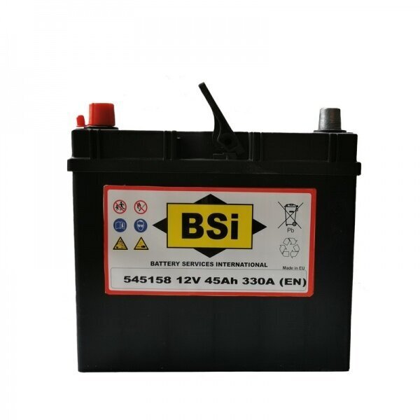 Akumulators BSI 45 Ah330 A EN cena un informācija | Akumulatori | 220.lv