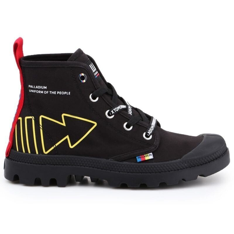 Apavi sievietēm Palladium Pampa Dare Rew FWD 76862-008-M, melni cena un informācija | Sieviešu zābaki, puszābaki | 220.lv