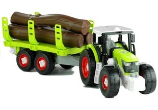 Traktors ar piekabi, 43 cm цена и информация | Игрушки для мальчиков | 220.lv